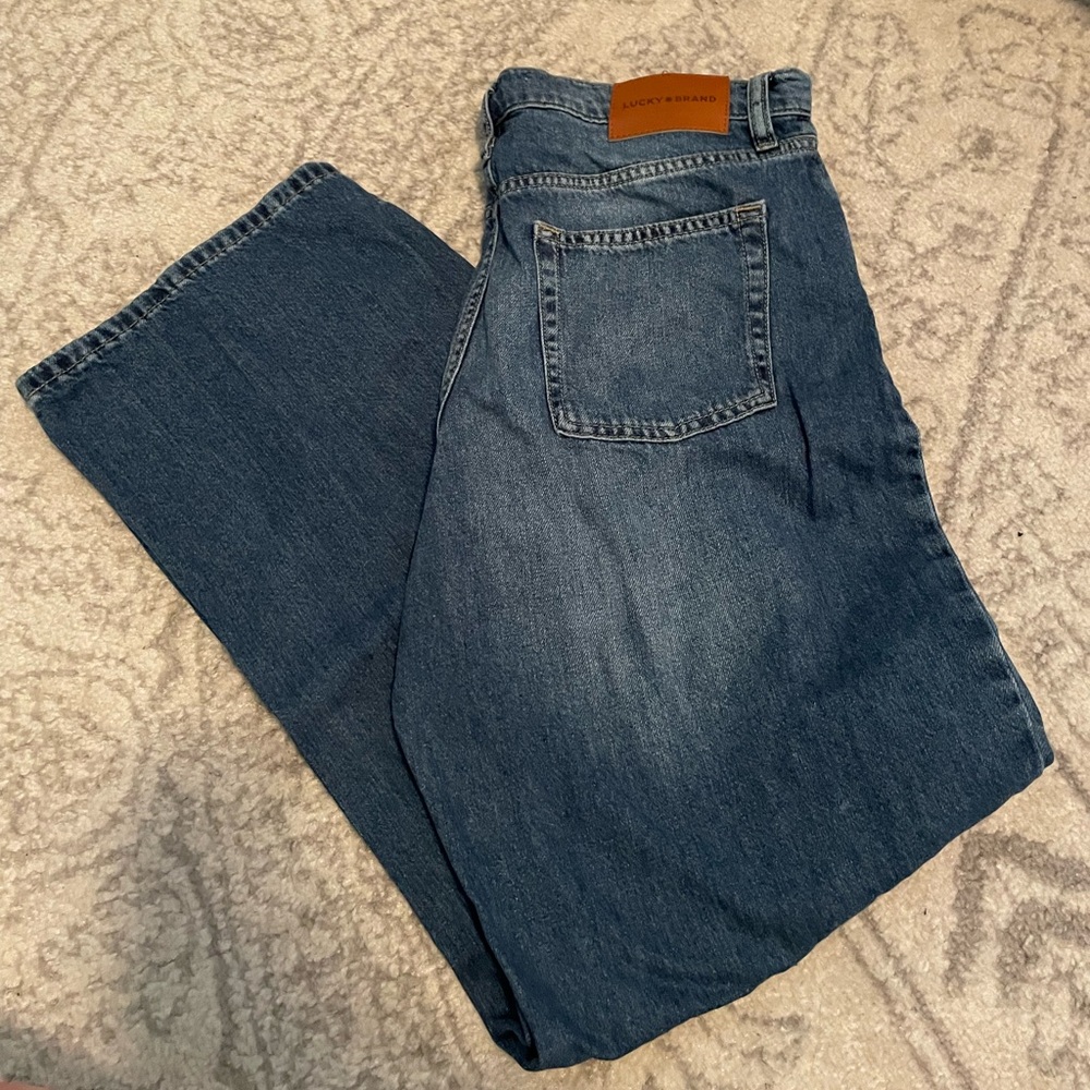 Lucky Brand wide leg jeans